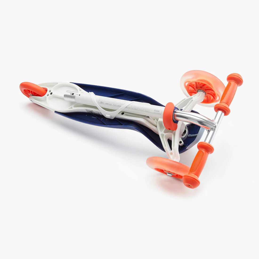 Kids' folding 3-wheeled light-up scooter - Image 11