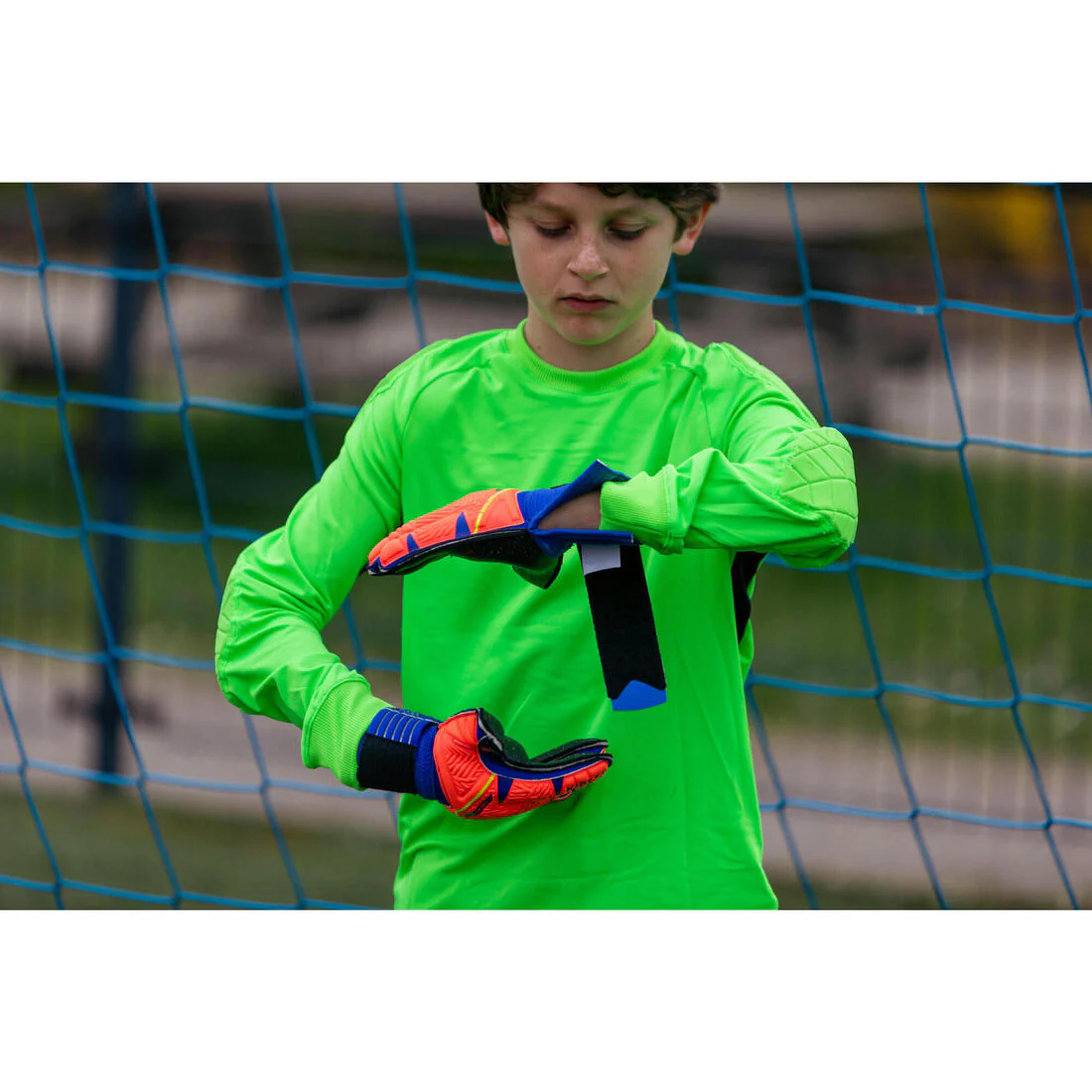 Kids' Football Boots Moulded Studs Black & Yellow - Agility 100 - Image 11