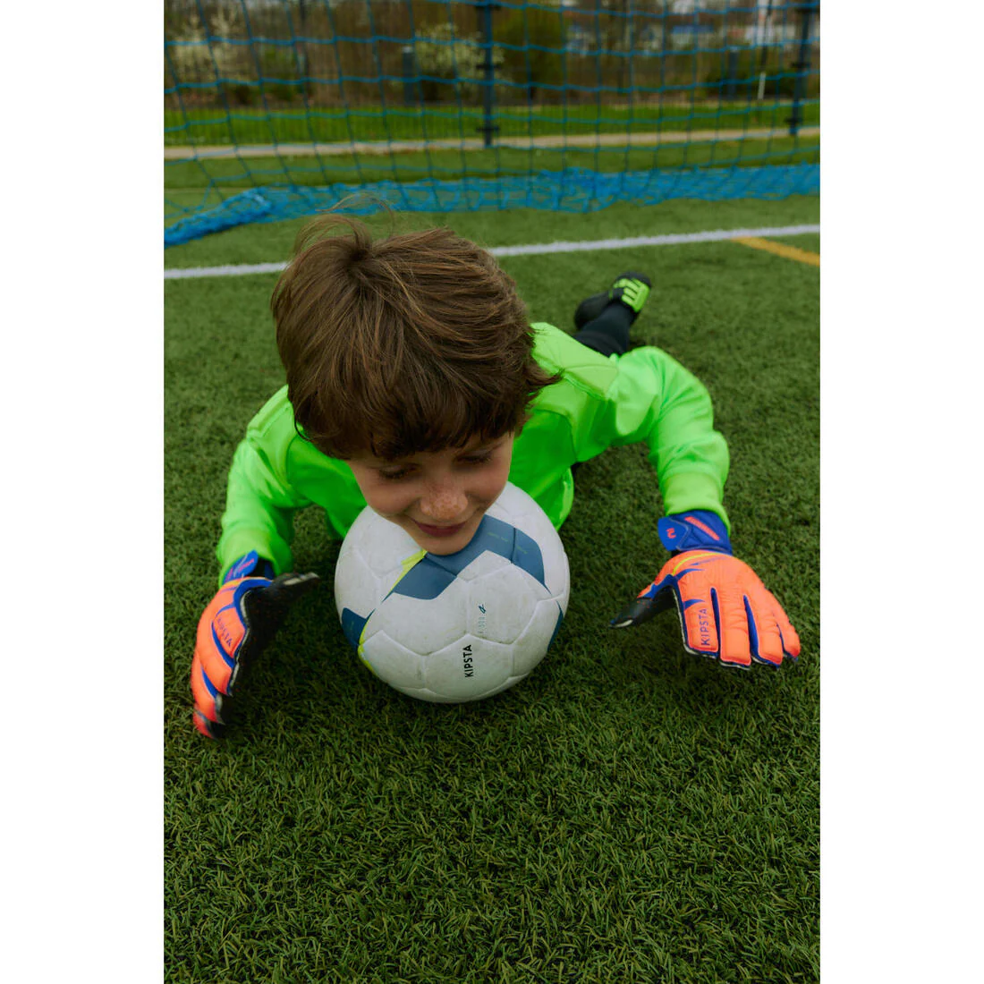 Kids' Football Boots Moulded Studs Black & Yellow - Agility 100 - Image 9