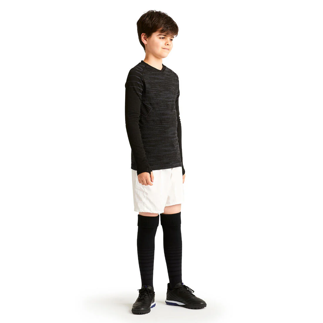 Kids' Football Long-Sleeved Seamless Thermal Base Layer Top Keepdry - Image 6