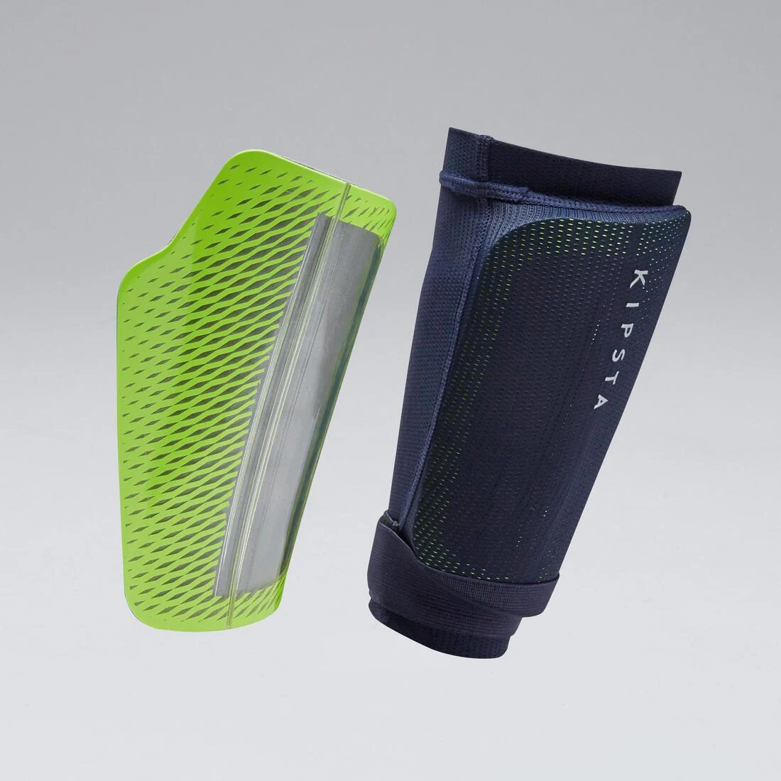 Kids' Football Shin Pads 540 Traxium - Yellow - Image 3