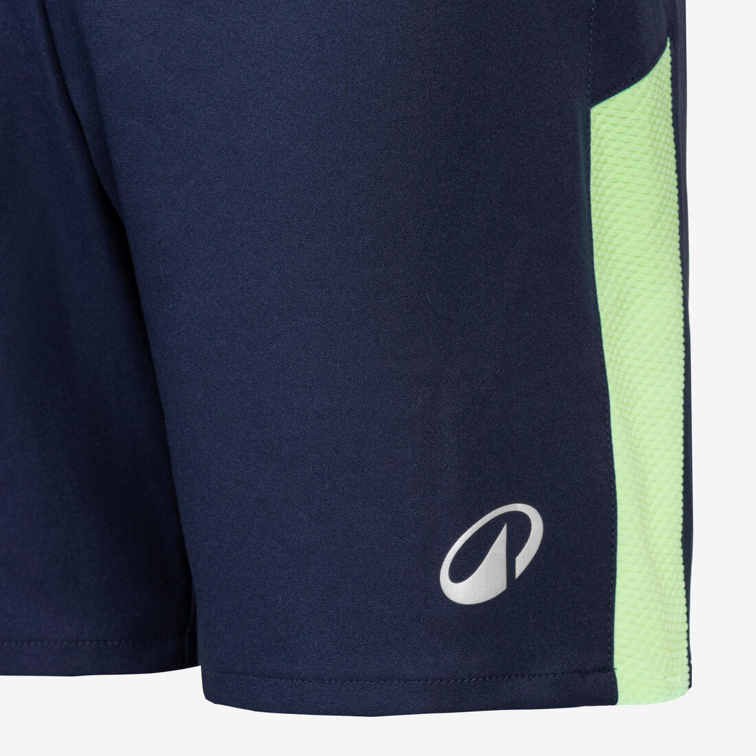 Kids' Football Shorts Viralto - Grey with Strip - Image 3