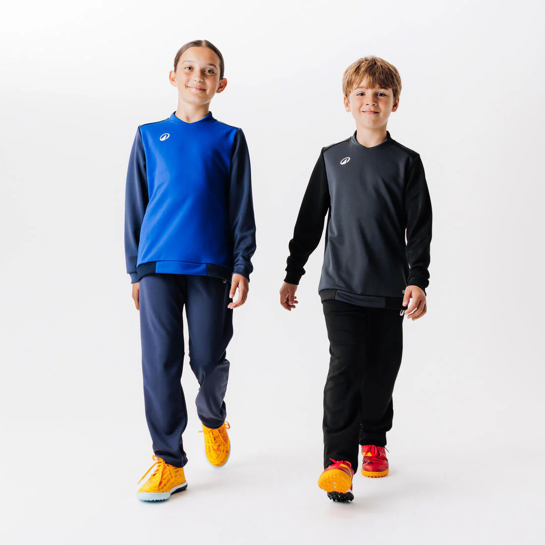 Kids' Football Training Bottoms Essential - Black - Image 2