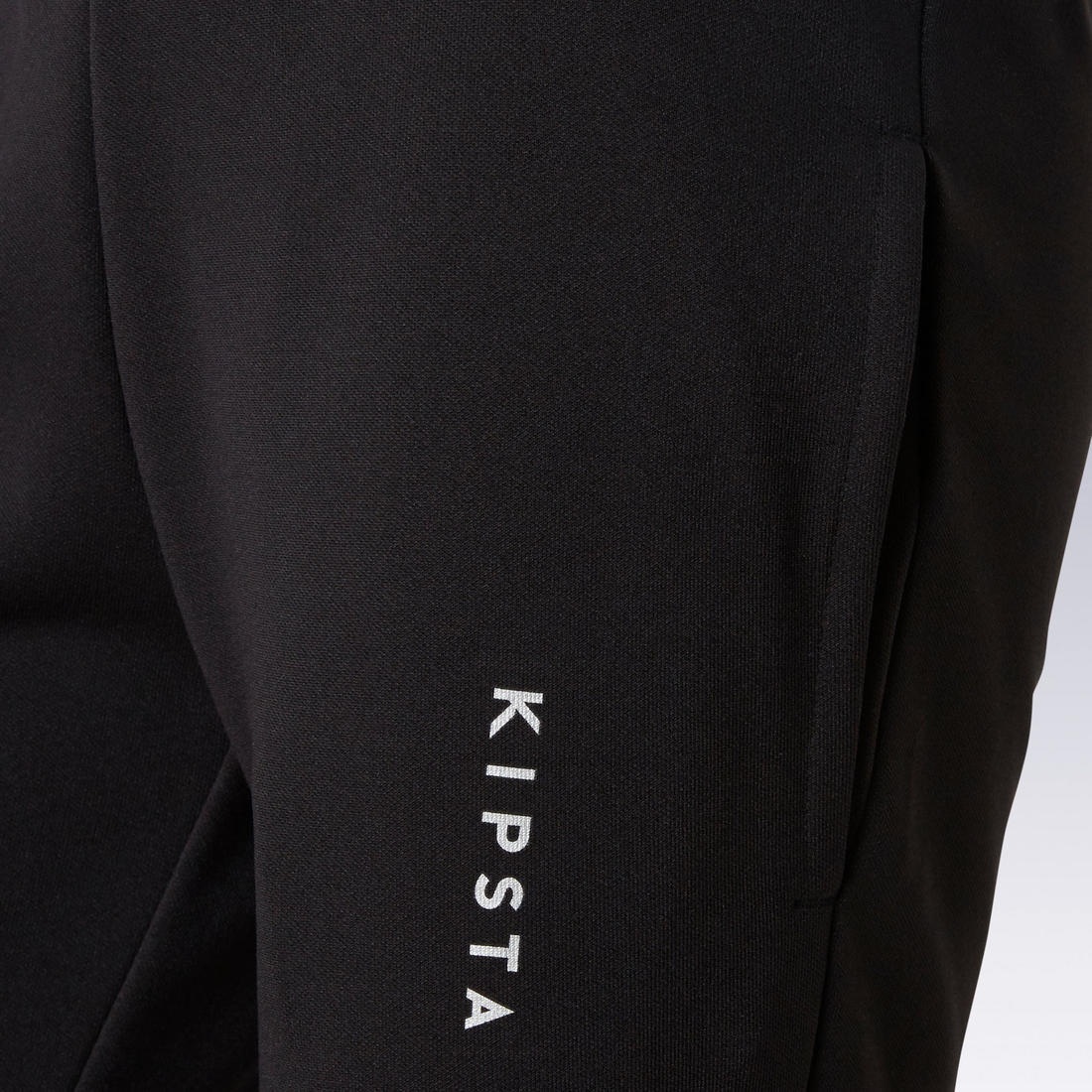 Kids' Football Training Bottoms Essential - Black - Image 7