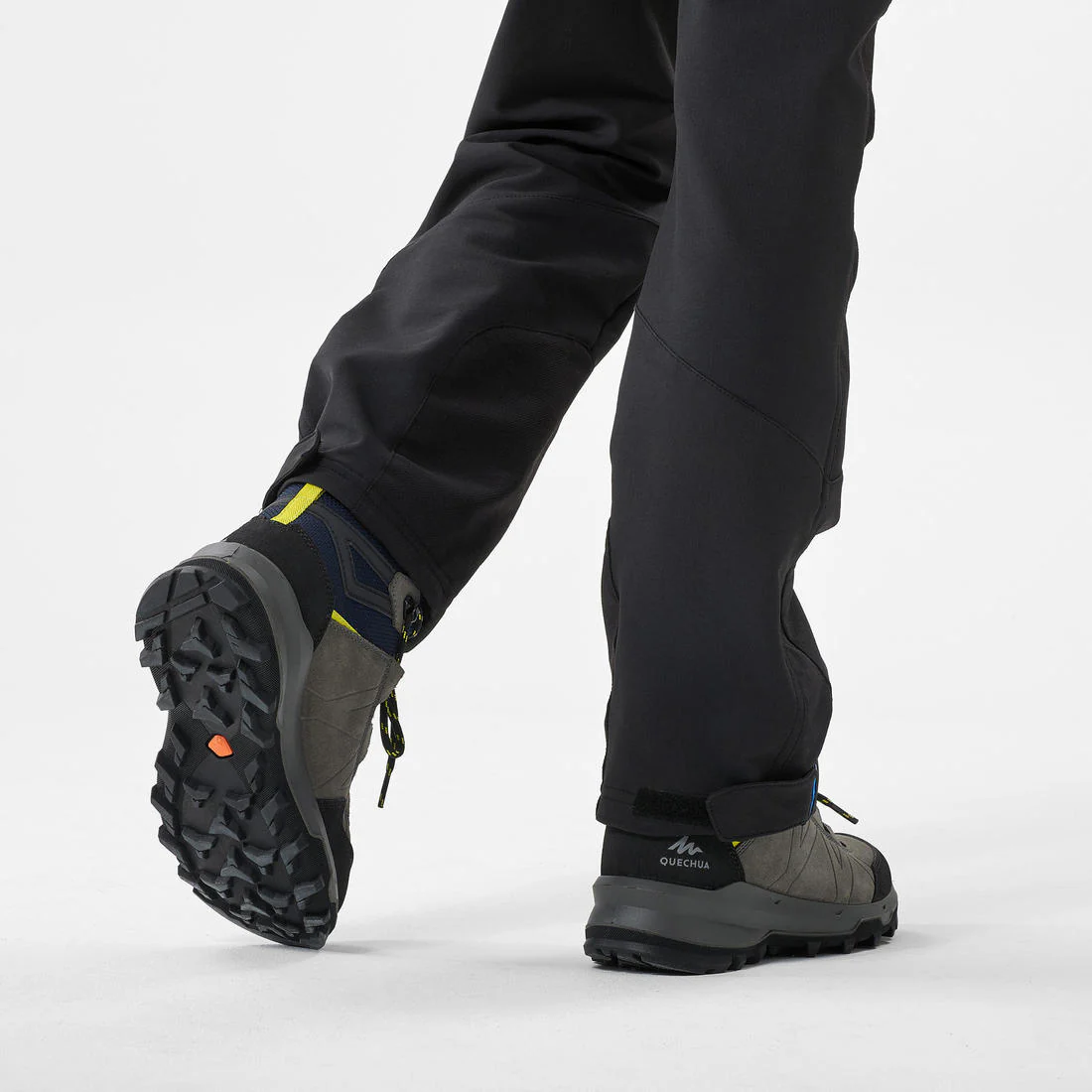 Kids’ high-rise, waterproof hiking boots UK JR sizes 10 - 6, MH900 - Image 7