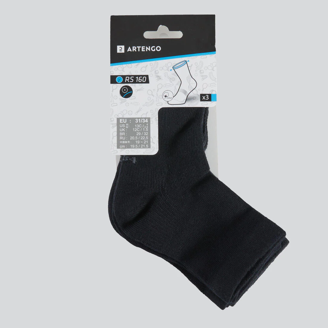 Kids' High Sports Socks Tri-Pack RS 60 - Image 18