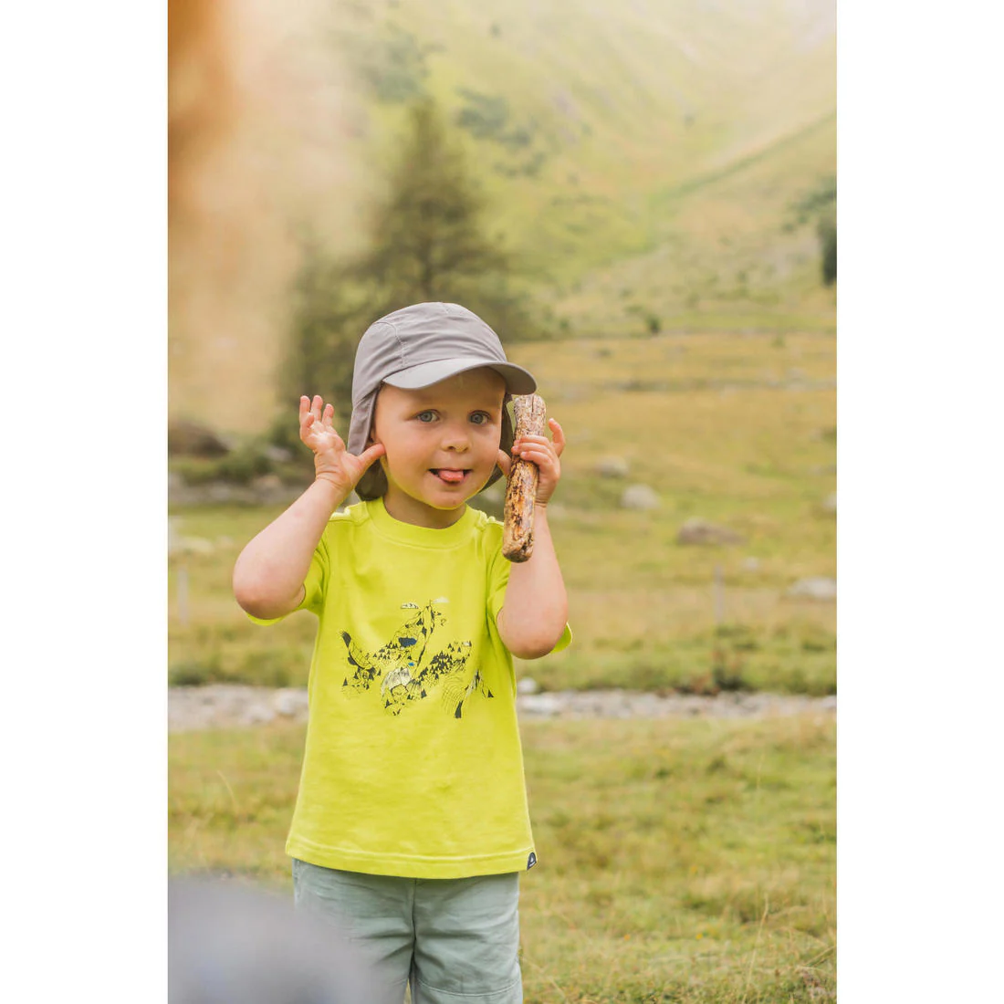 Kids’ Hiking Cap MH500 - Image 7