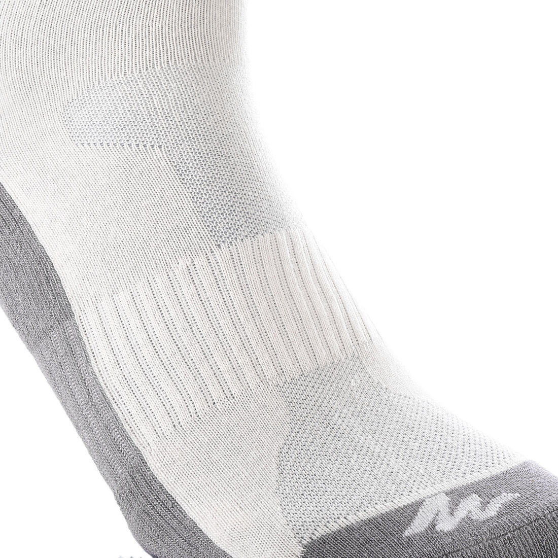 Kids' Hiking High Socks MH100 2-Pack - grey - Image 8