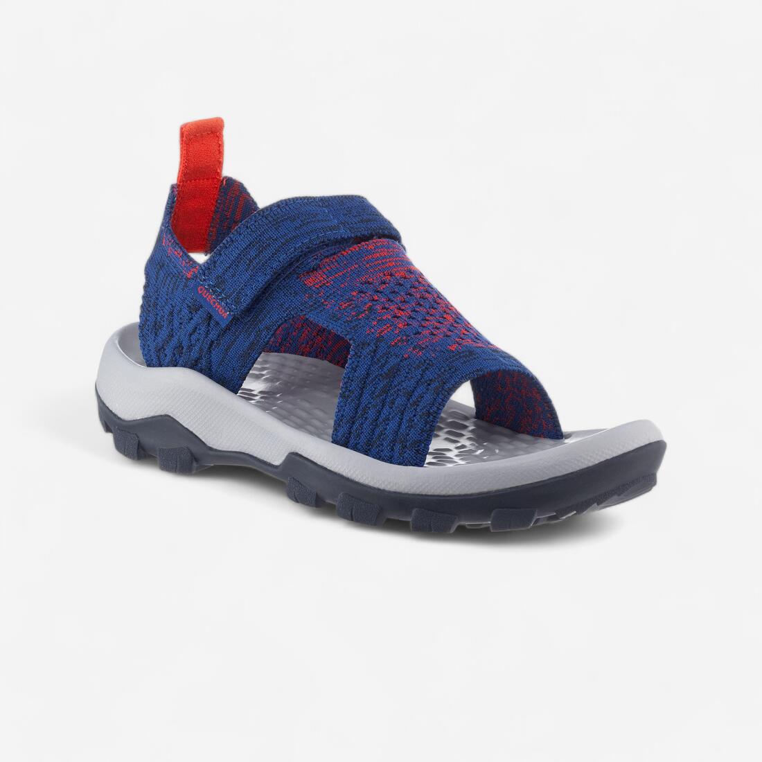 Kids’ Hiking Sandals MH120 - Jr size 10 TO Adult size 6 - Dark Blue
