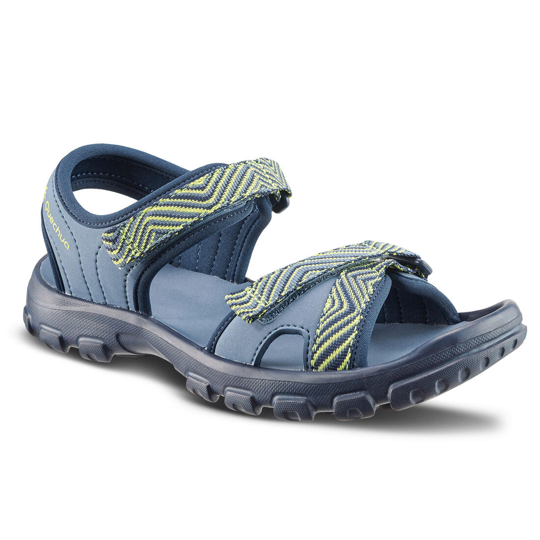 Kids’ hiking sandals with riptab, UK sizes 13 to 4, NH100 - Image 5