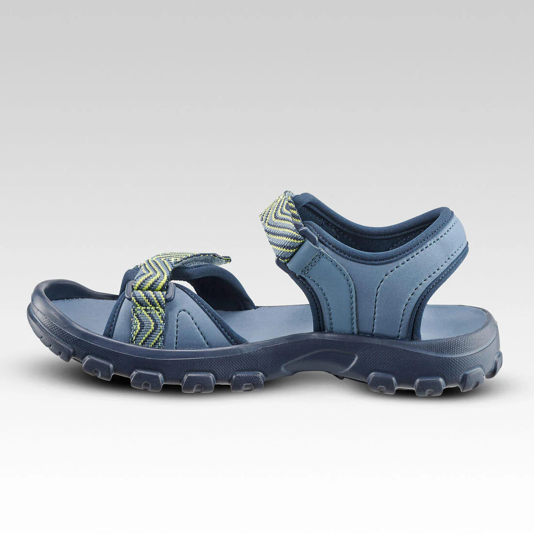 Kids’ hiking sandals with riptab, UK sizes 13 to 4, NH100 - Image 7