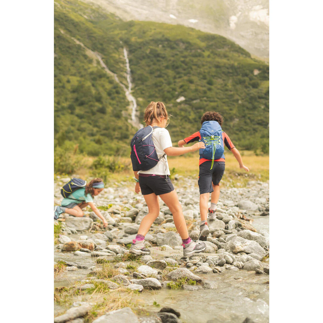 Kids’ Hiking Shorts -  MH500 Ages 7-15 - Image 8