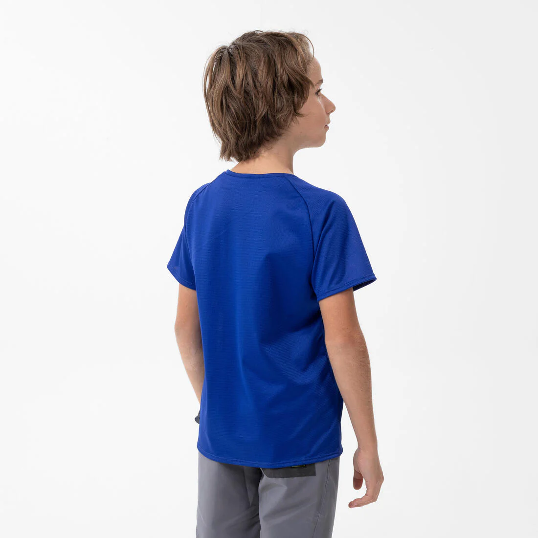 Kids' Hiking T-Shirt - MH500 Aged 7-15 - Dark Blue - Image 5