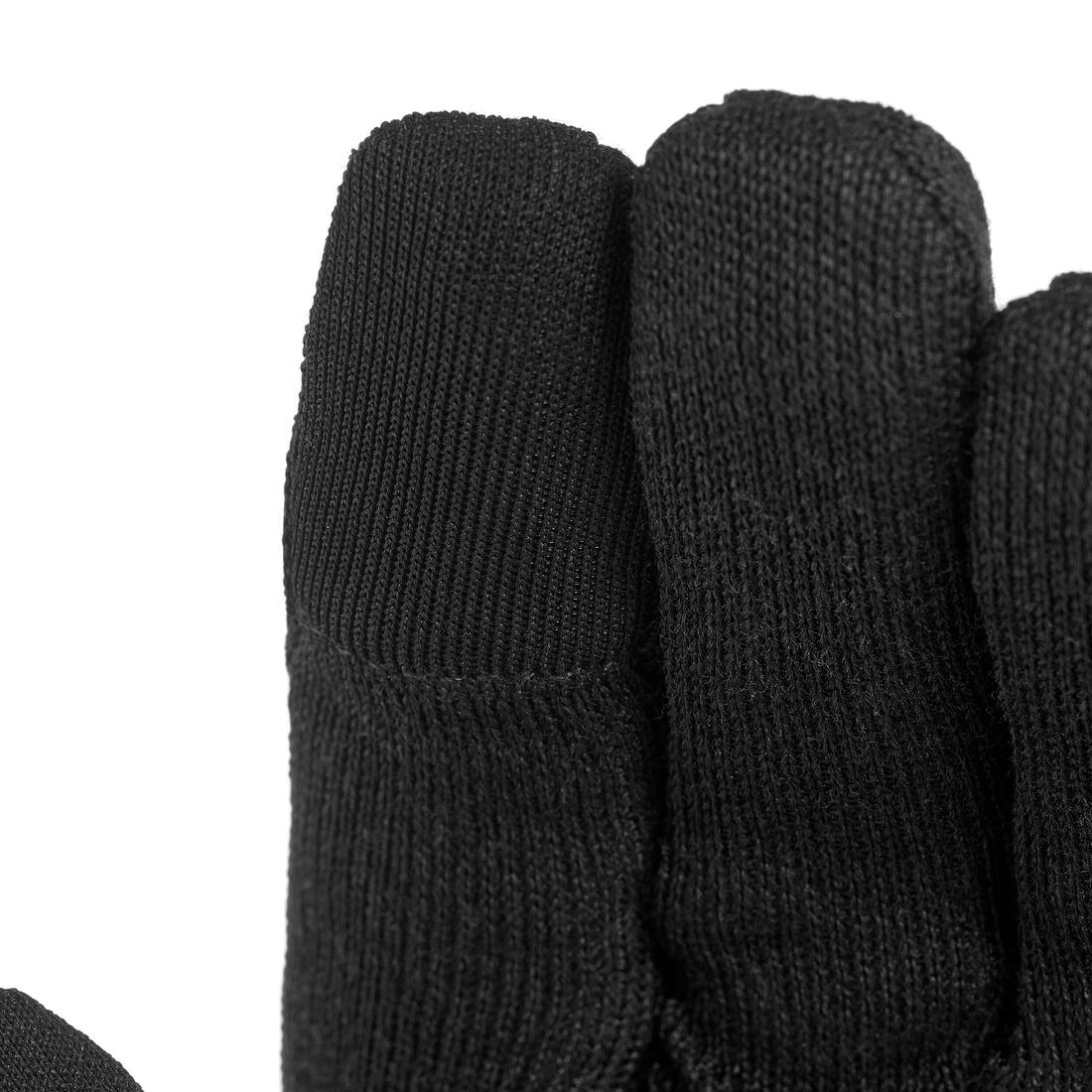 KIDS’ HIKING TOUCHSCREEN COMPATIBLE GLOVES - SH500 MOUNTAIN SILK - AGE 6-14 - Image 5