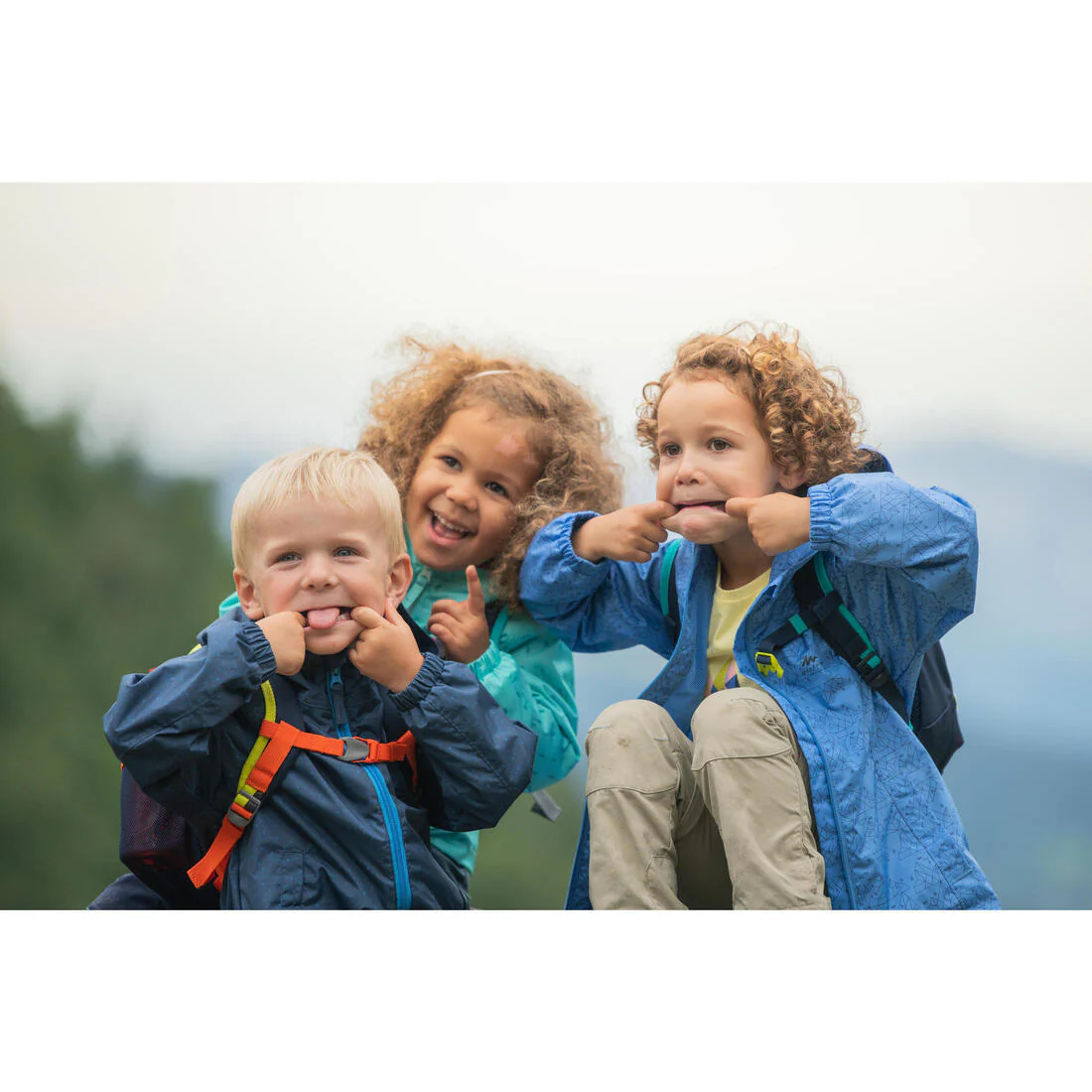 Kids' Hiking Waterproof Jacket MH500 2-6 Years - Image 11