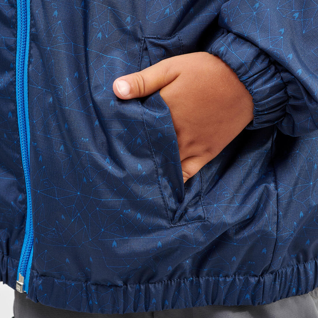 Kids' Hiking Waterproof Jacket MH500 2-6 Years - Image 7