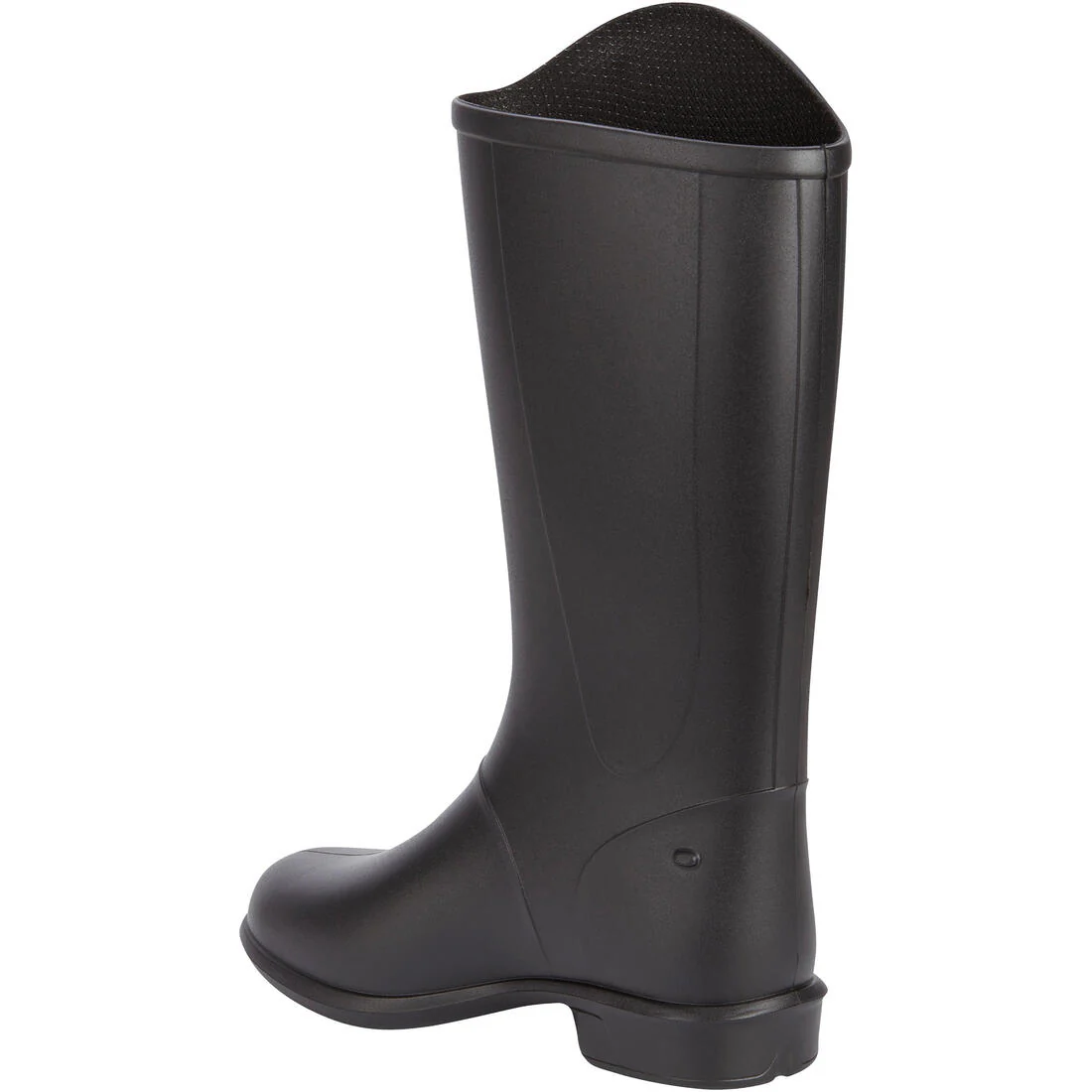 Kids' Horse Riding Boots 100 - Black - Image 3