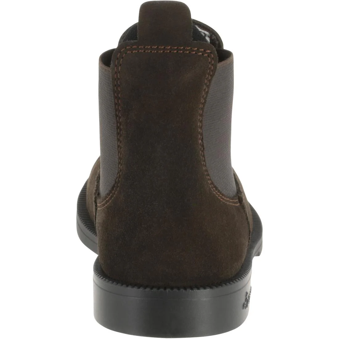 Kids' Horse Riding Leather Jodhpur Boots Classic - Brown - Image 5