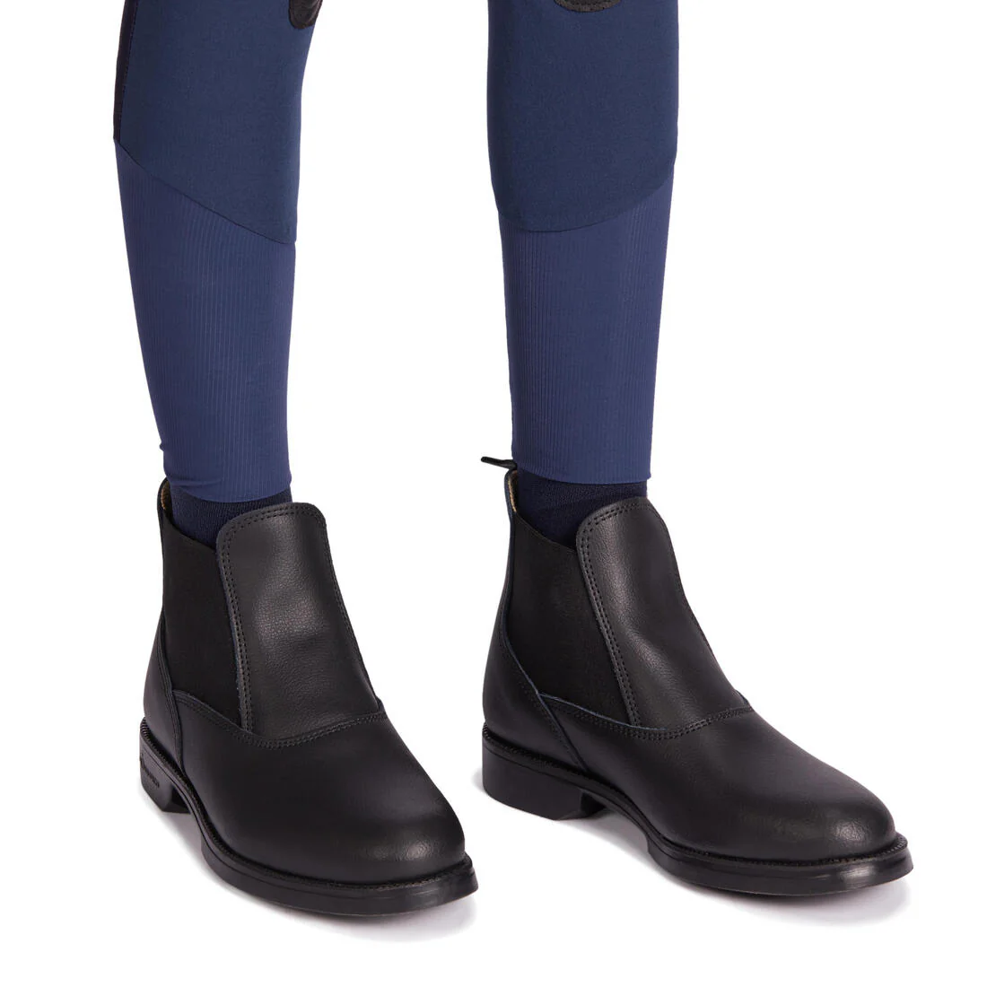 Kids' Horse Riding Lightweight Mesh Jodhpurs with Grippy Suede Patches 500 - Image 39