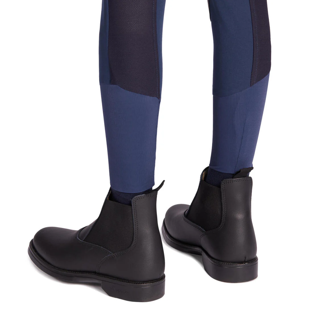 Kids' Horse Riding Lightweight Mesh Jodhpurs with Grippy Suede Patches 500 - Image 41