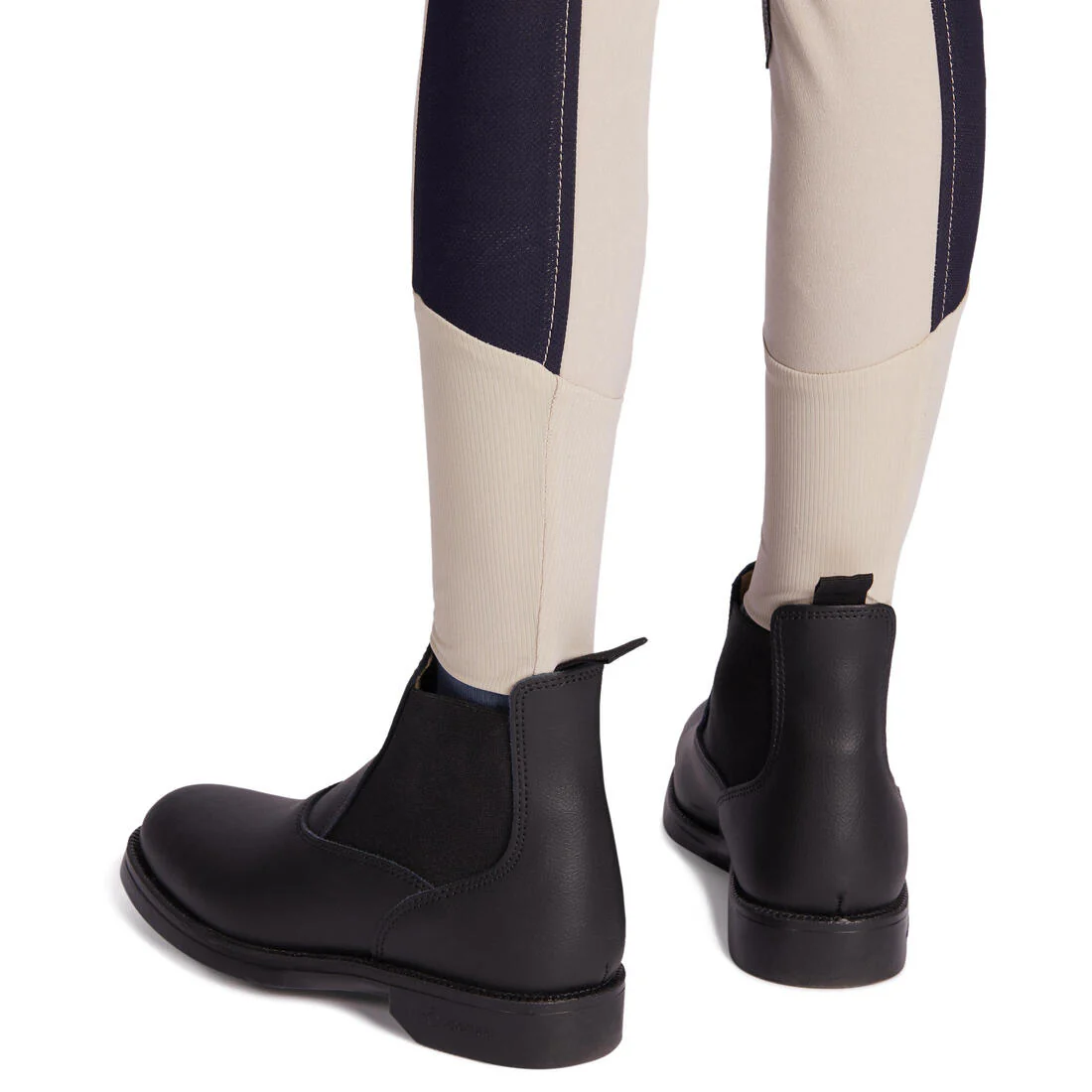 Kids' Horse Riding Lightweight Mesh Jodhpurs with Grippy Suede Patches 500 - Image 44