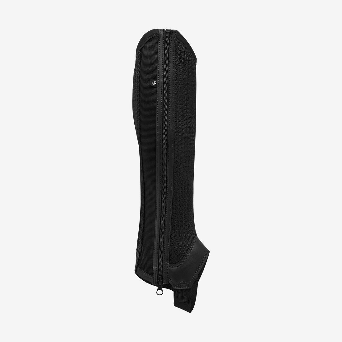 Kids' Horse Riding Mesh Half Chaps 100