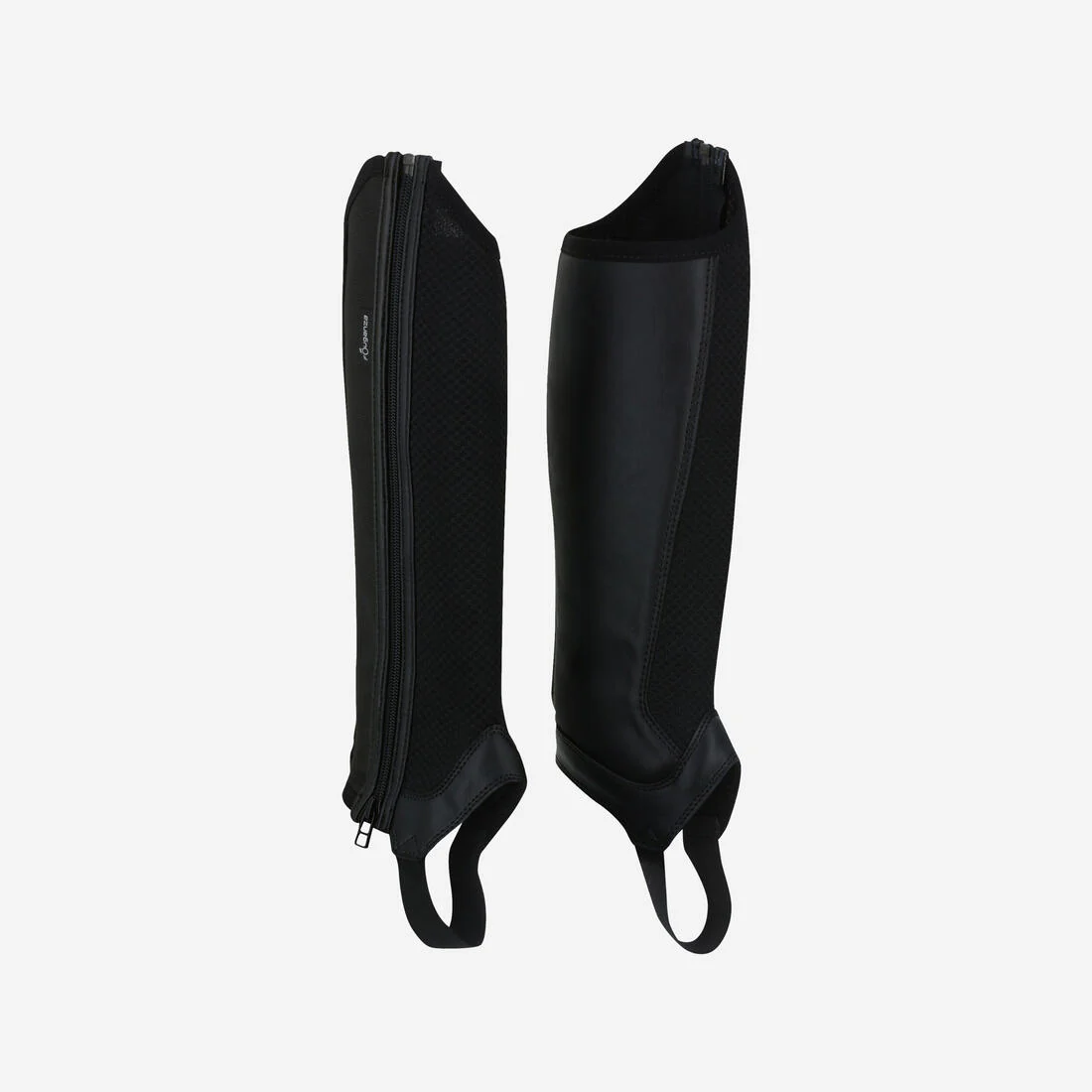 Kids' Horse Riding Mesh Half Chaps 100 - Image 6