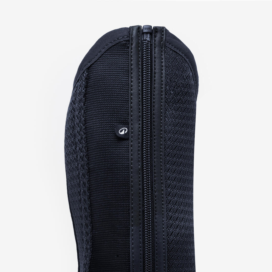 Kids' Horse Riding Mesh Half Chaps 100 - Navy - Image 5