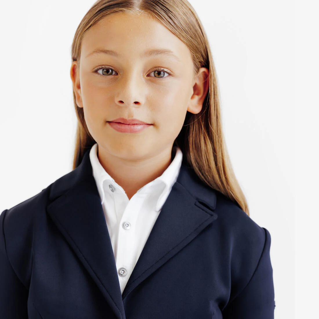 Kids' Horse Riding Show Jacket 500 - Navy - Image 3