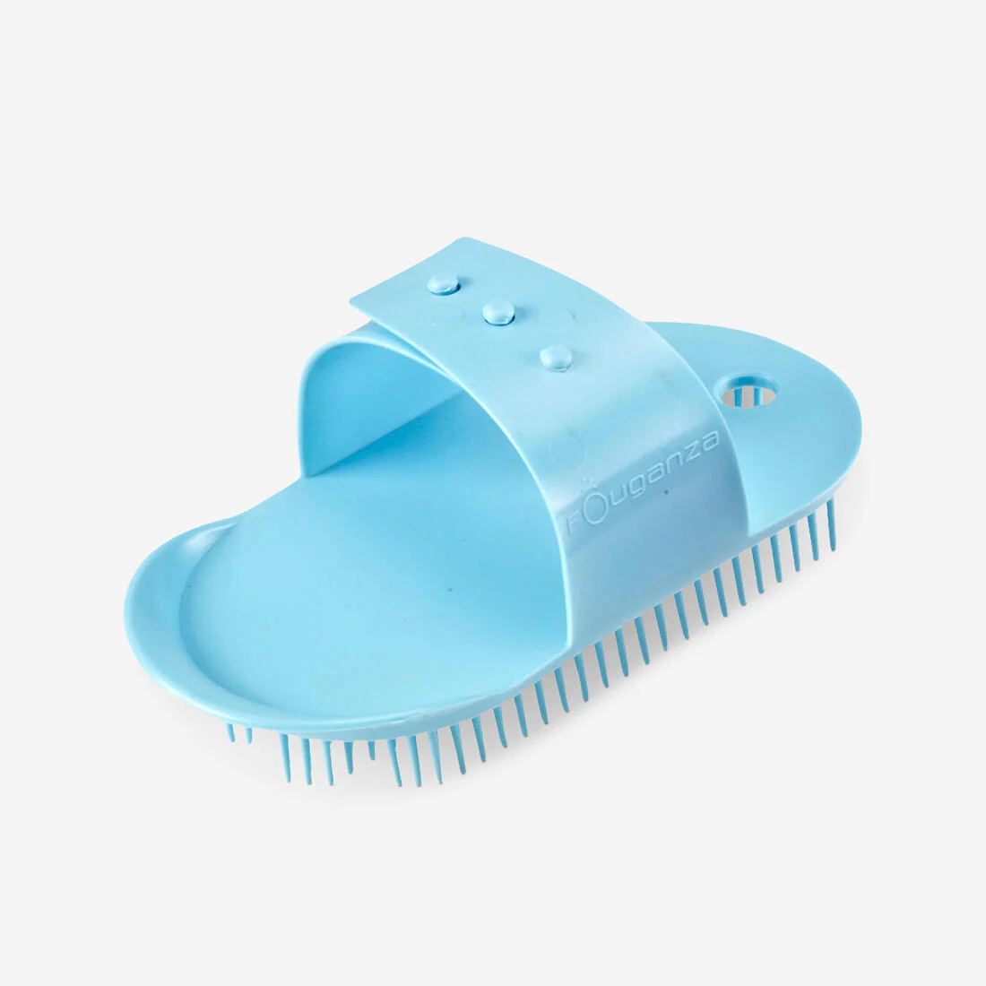 Kids' Horse Riding Small Sarvis Curry Comb Schooling