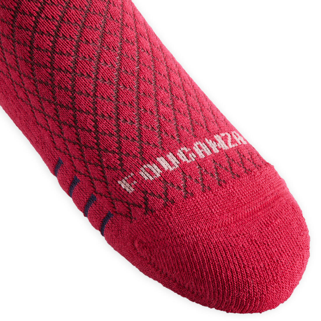 Kids' Horse Riding Socks SKS 500 Twin-Pack - Navy/Pink Pony Print - Image 13