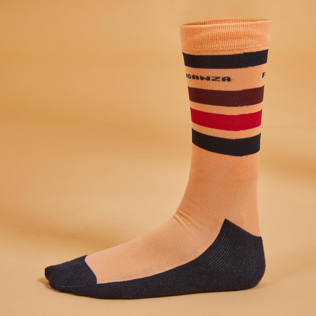 Kids' Horse Riding Socks SKS100 Stripes - Image 3