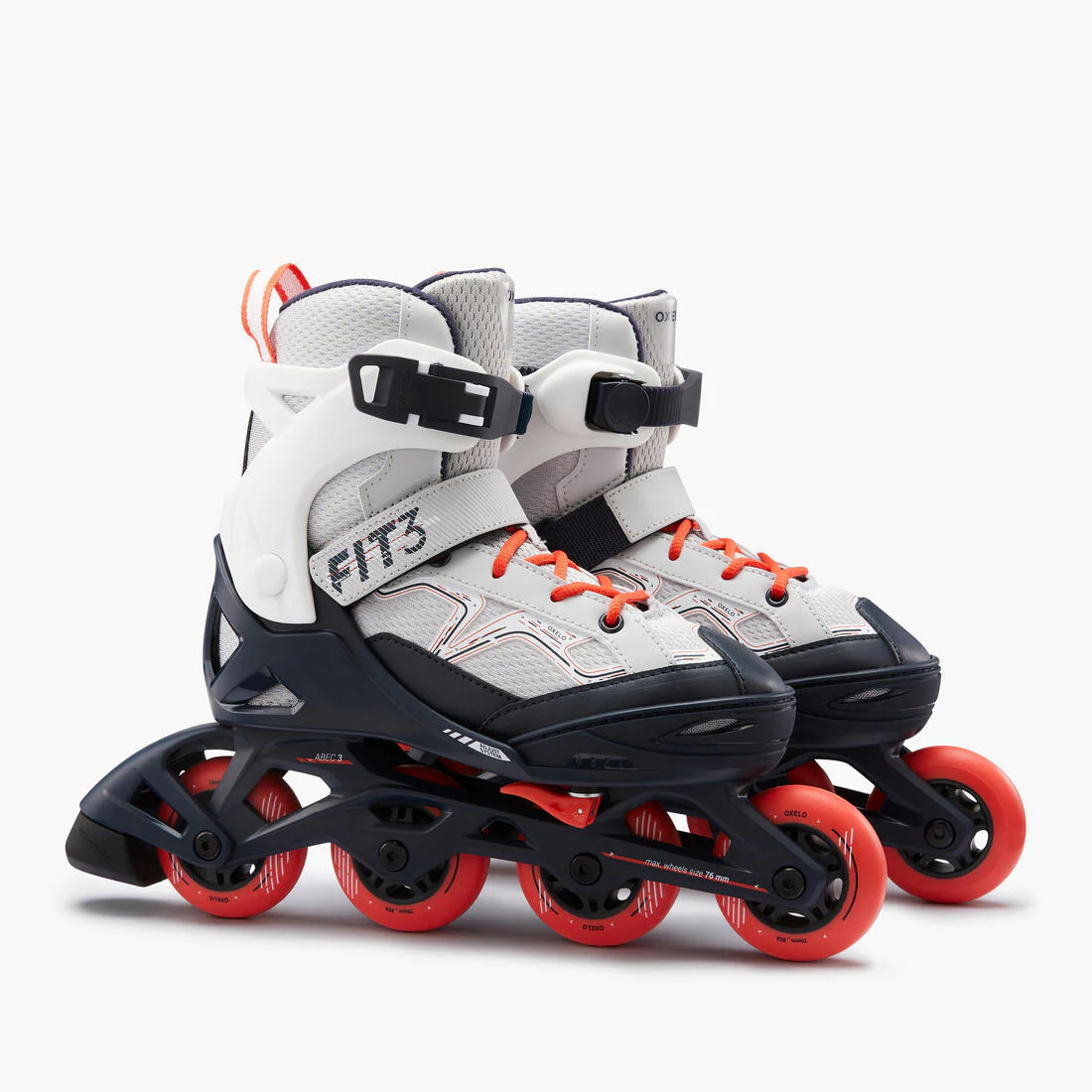 Kids' Inline Fitness Skates Fit3 - Abyss - Image 11