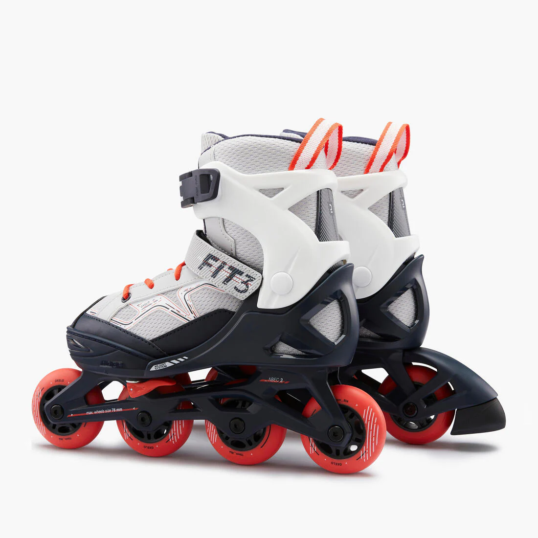 Kids' Inline Fitness Skates Fit3 - Abyss - Image 14