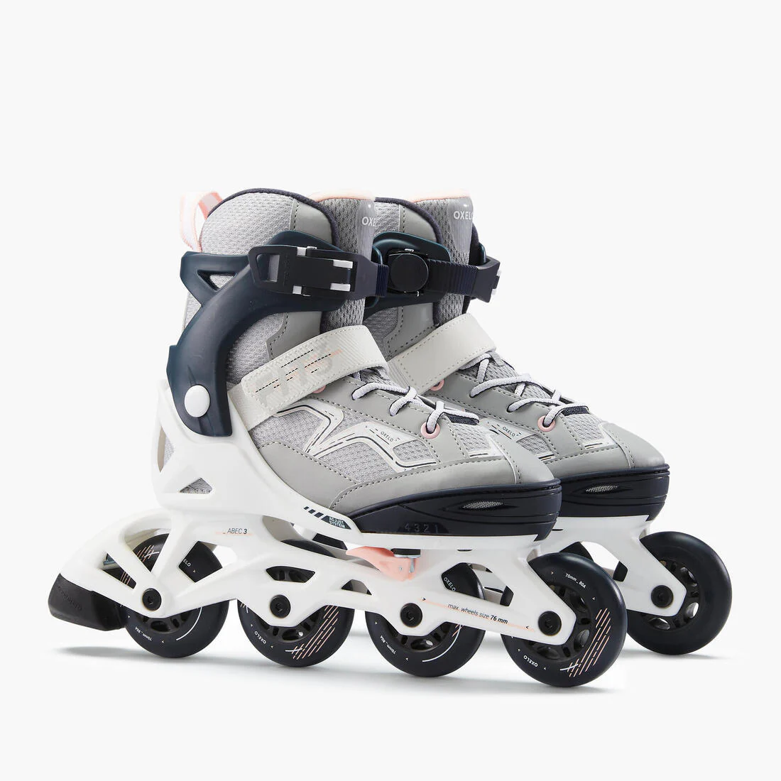 Kids' Inline Fitness Skates Fit3 - Abyss - Image 18