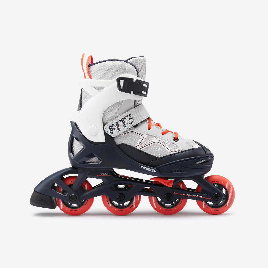 Kids' Inline Fitness Skates Fit3 - Abyss - Image 3