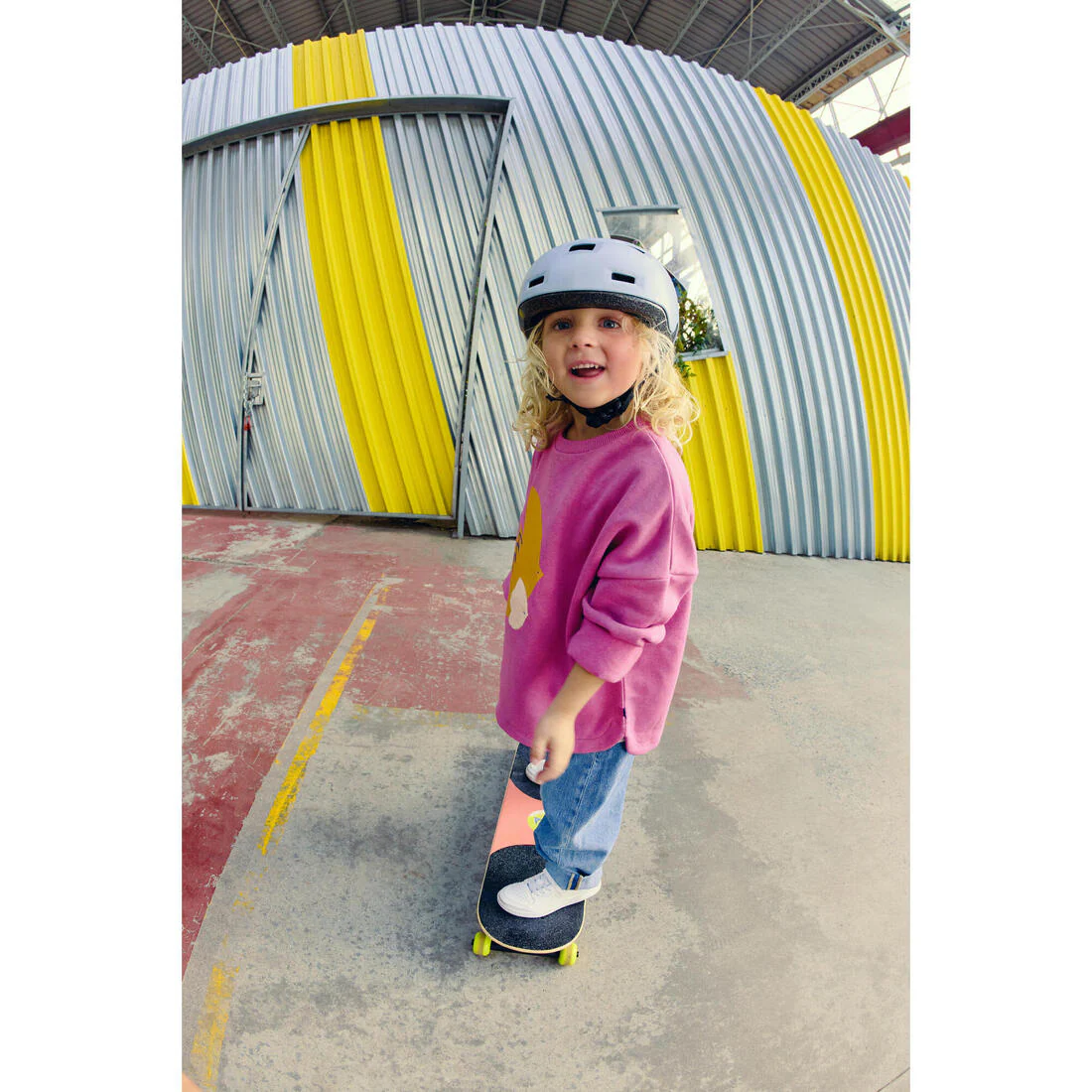 Kids' Inline Skates Skateboard Scooter Bike Helmet B100 - Image 15