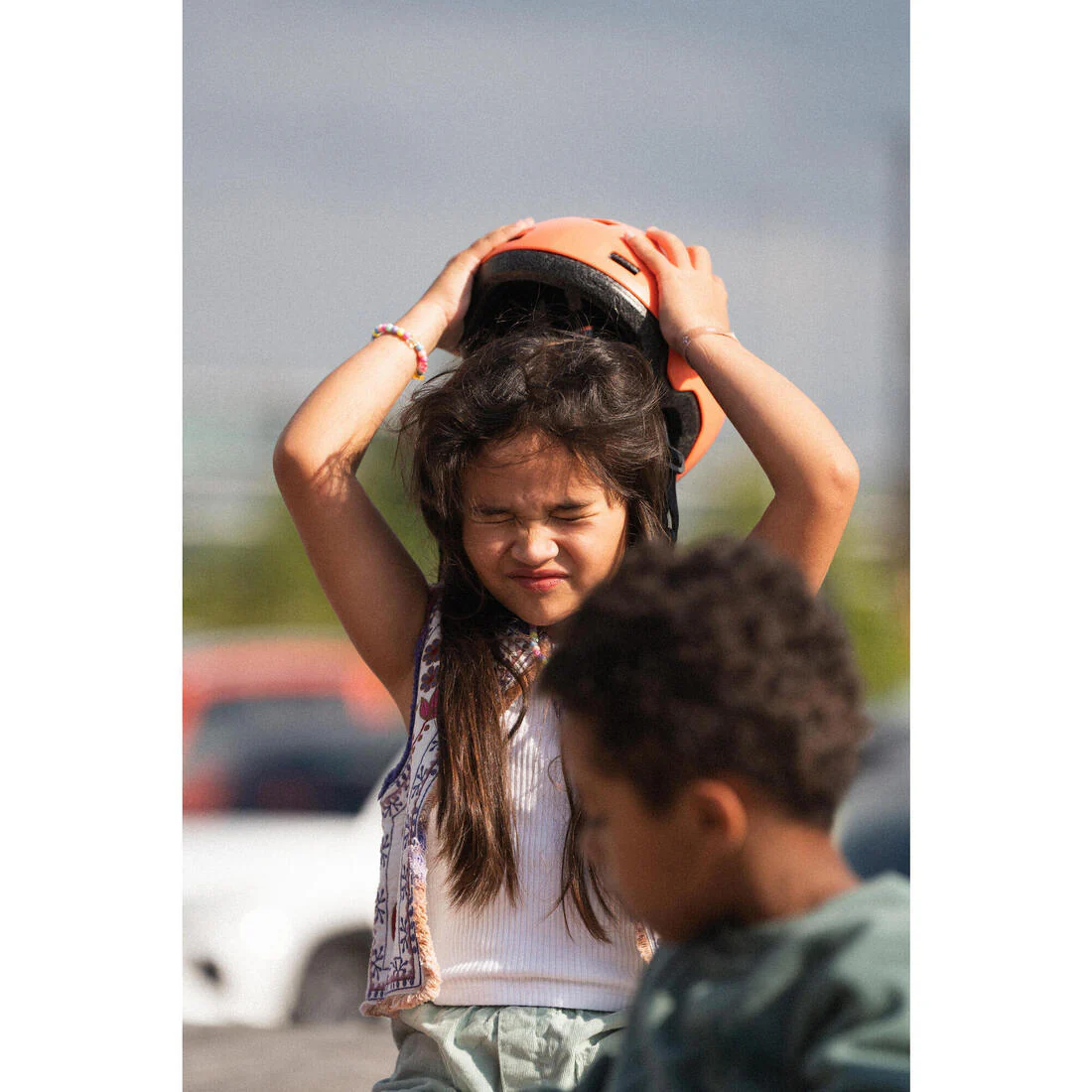Kids' Inline Skates Skateboard Scooter Bike Helmet B100 - Image 32