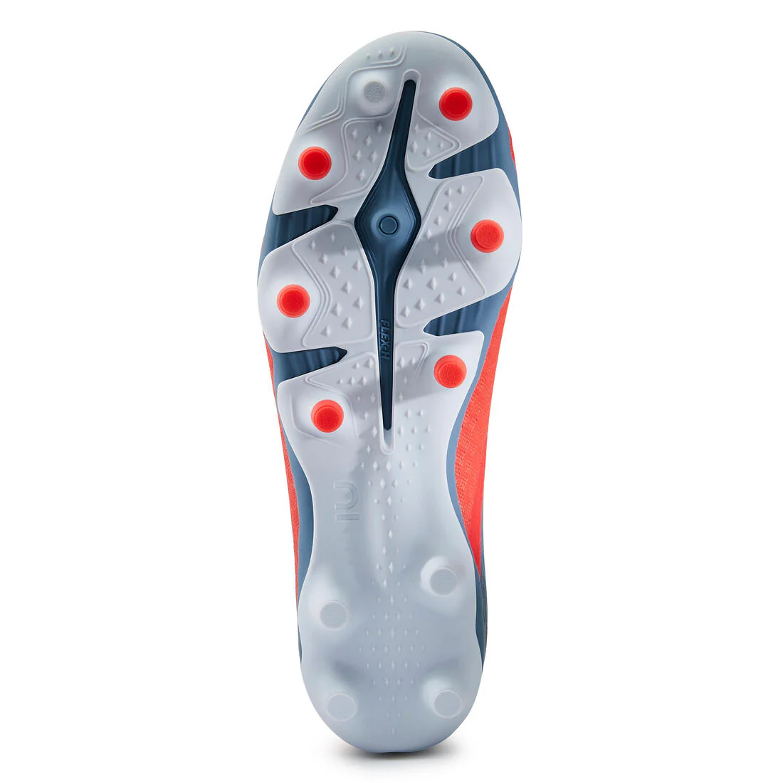 Kids' Lace-Up Comfort Football Boots Viralto III FG - Red & - Image 7
