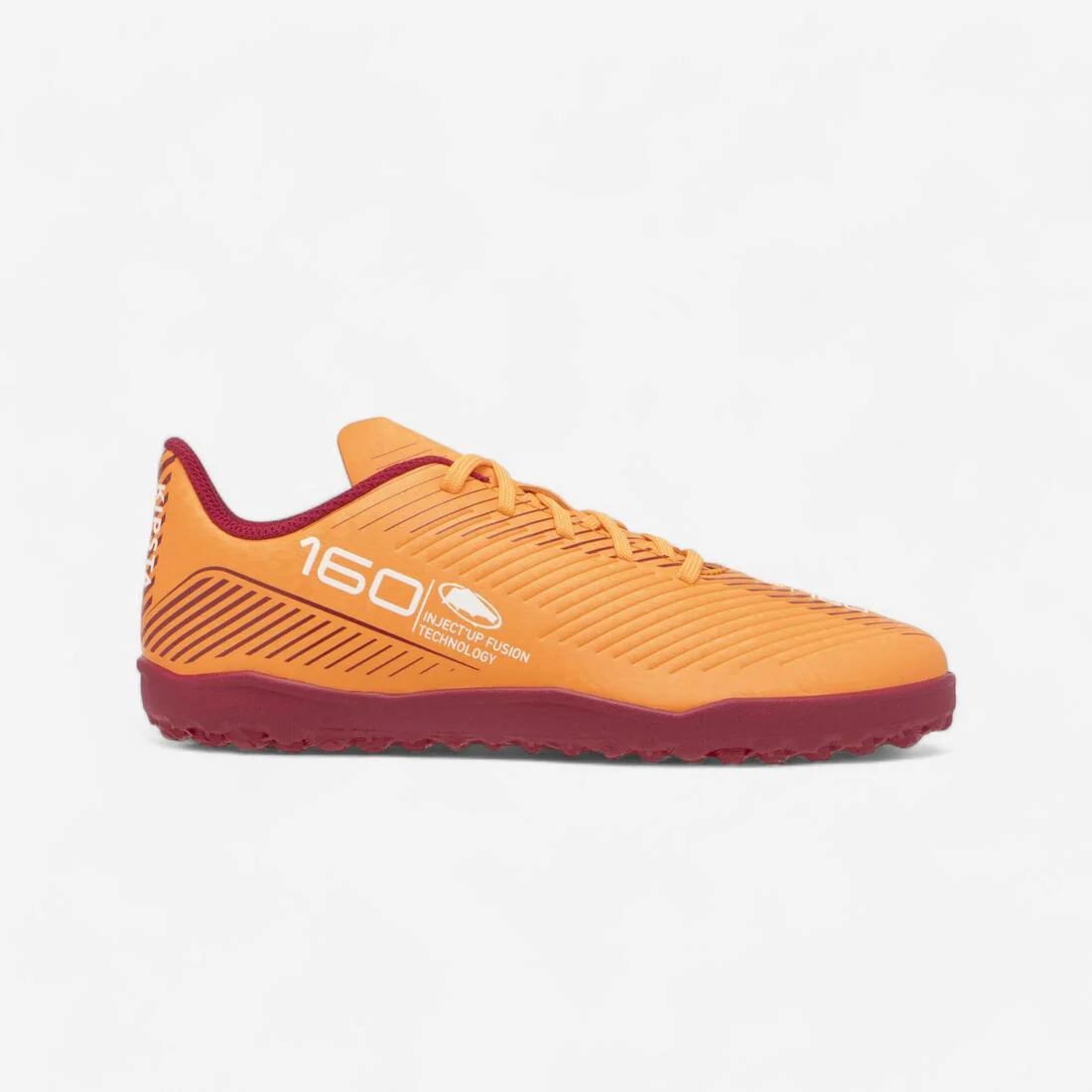 Kids' Lace-Up Football Boots 160 Turf - Image 2