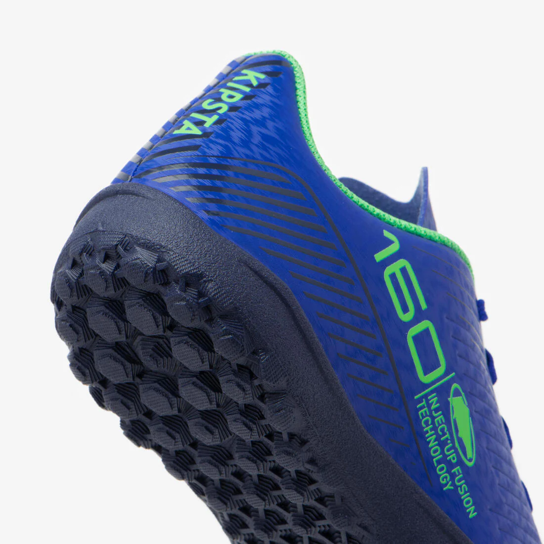 Kids' Lace-Up Football Boots 160 Turf - Image 5