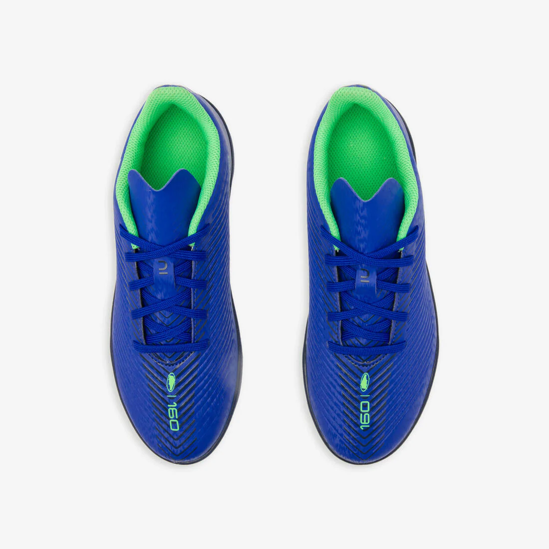 Kids' Lace-Up Football Boots 160 Turf - Image 9