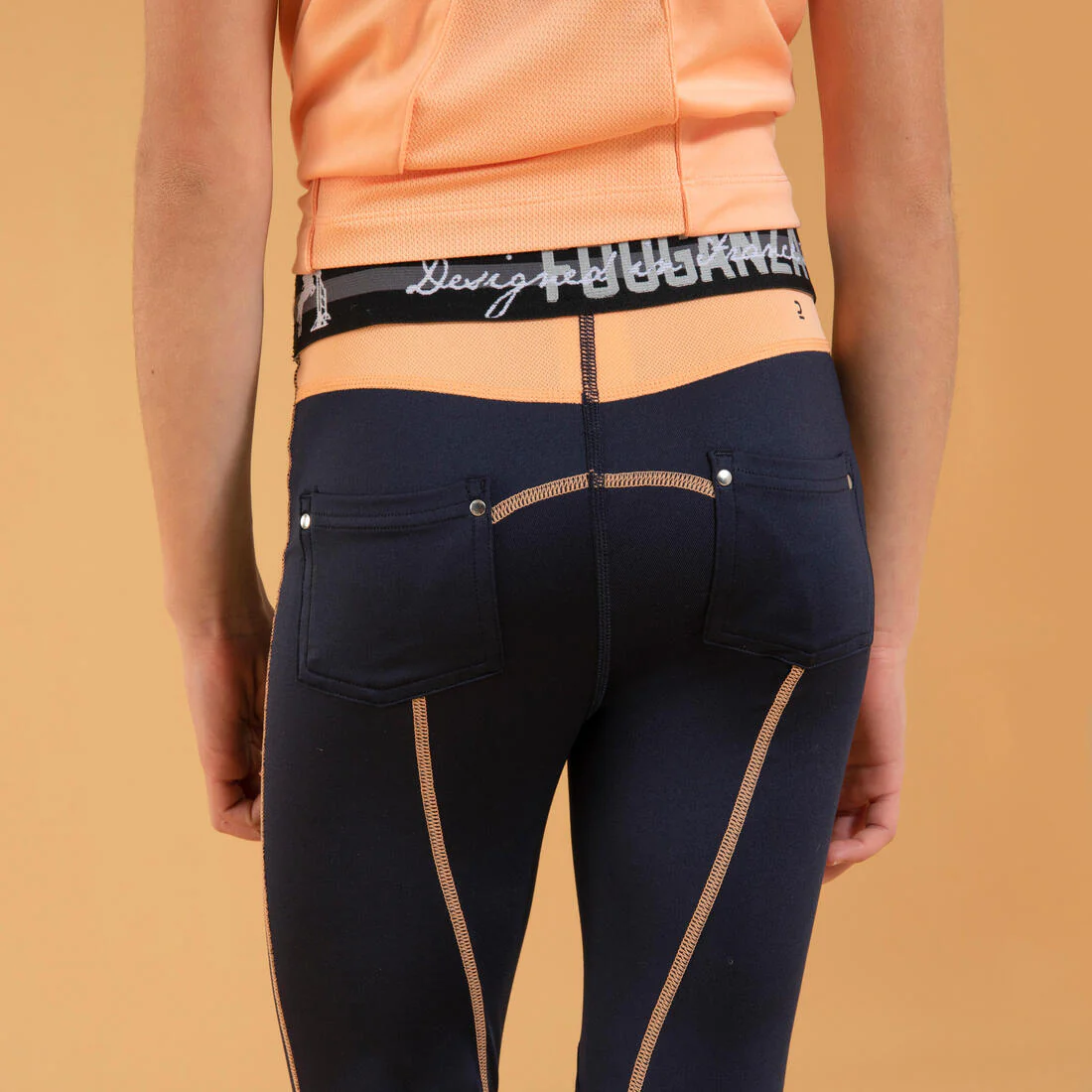 Kids' Light Horse Riding Leggings 100 - Image 12