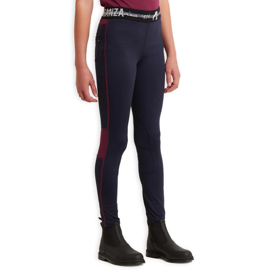 Kids' Light Horse Riding Leggings 100 - Image 14