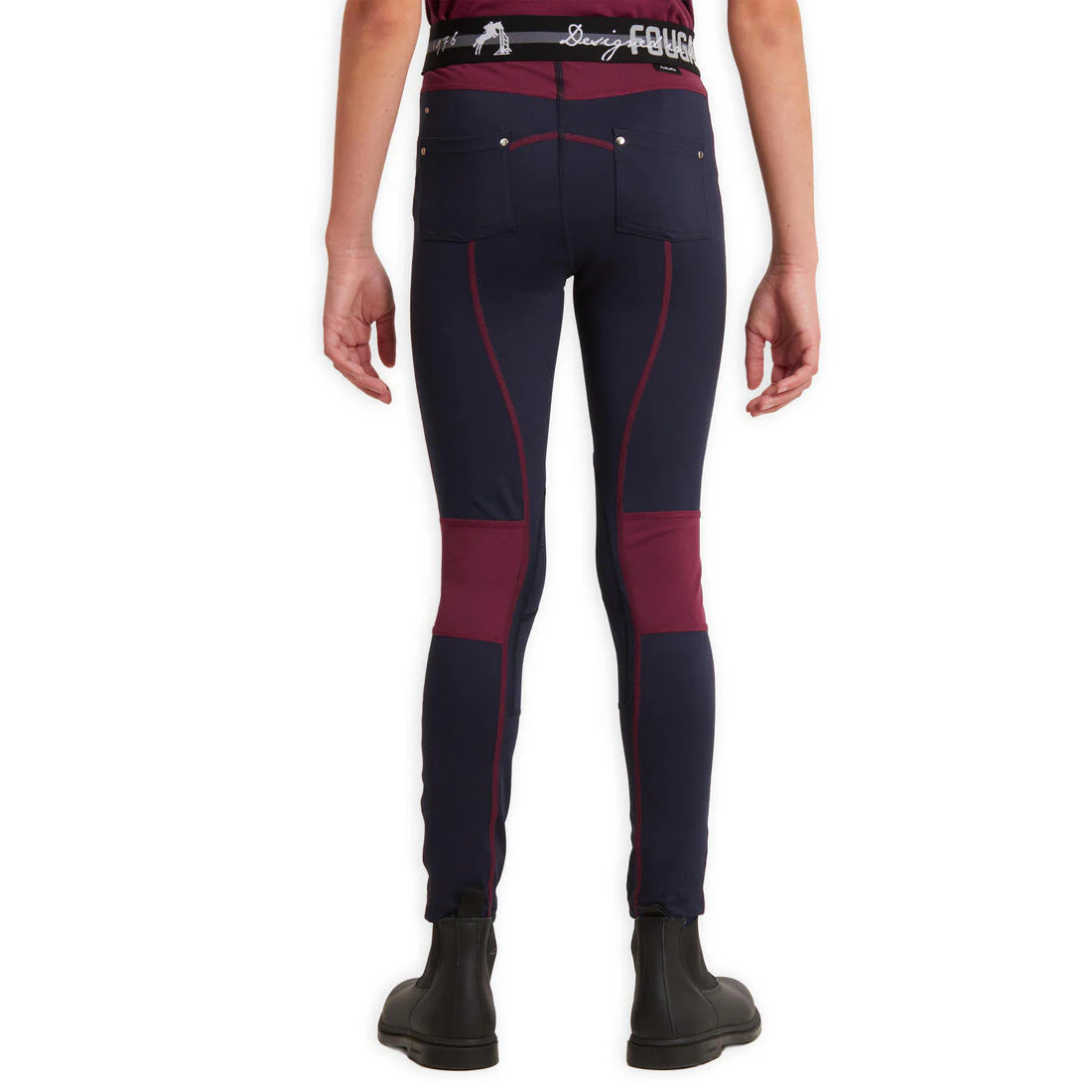 Kids' Light Horse Riding Leggings 100 - Image 17