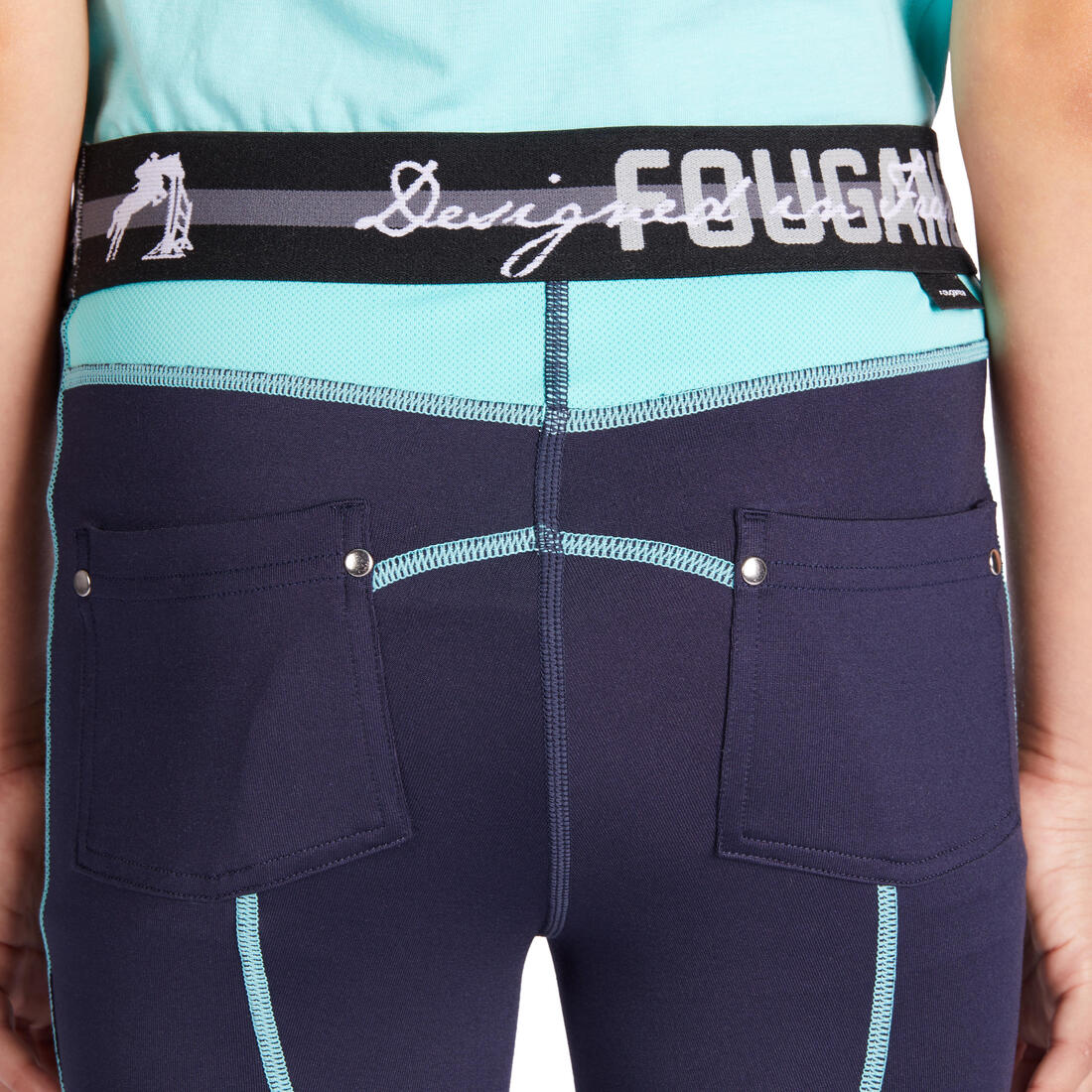 Kids' Light Horse Riding Leggings 100 - Image 23
