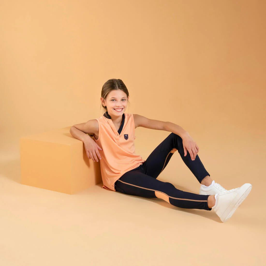 Kids' Light Horse Riding Leggings 100 - Image 5