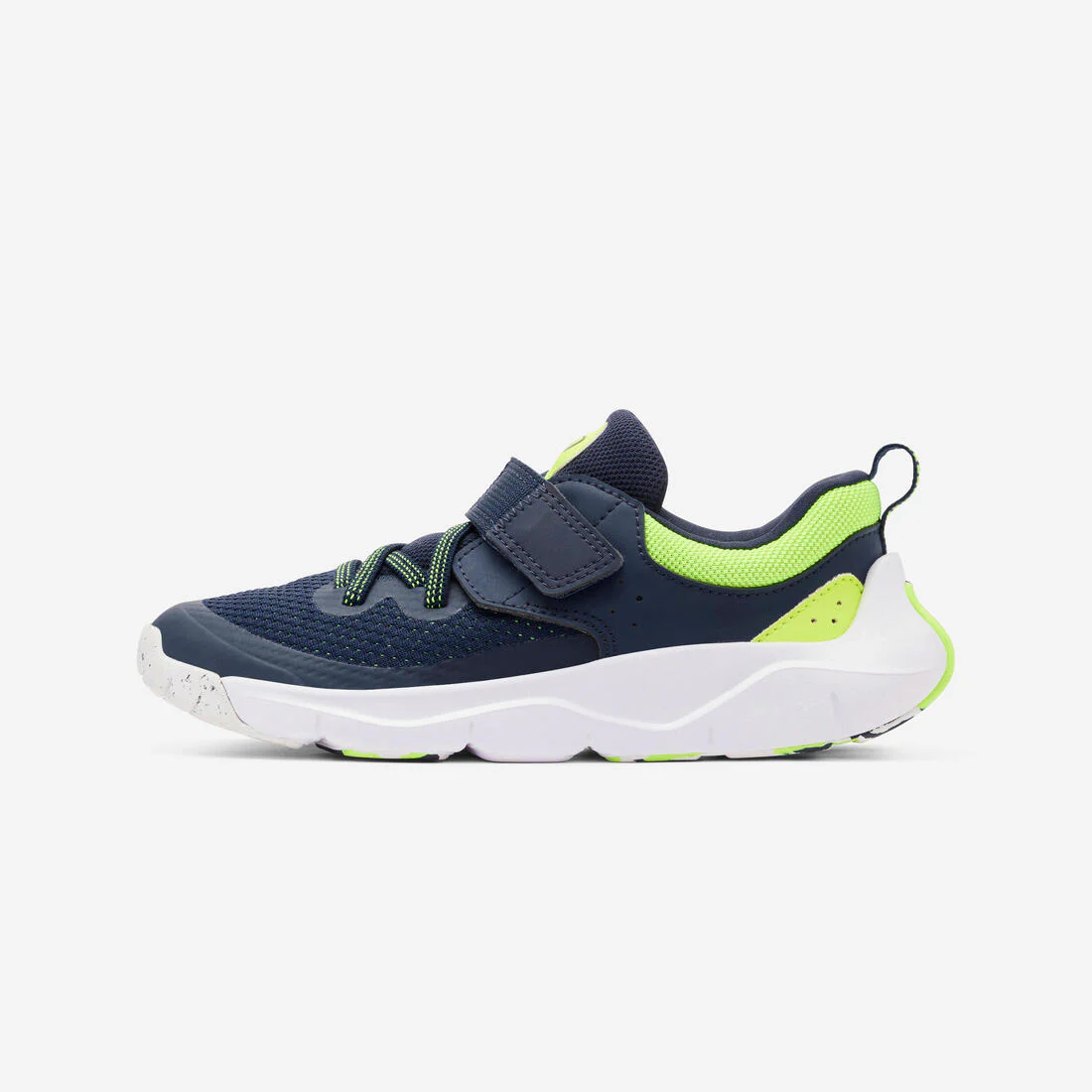 Kids' Lightweight Rip-Tab and Elasticated Laces Shoes Playful Fast - Image 2
