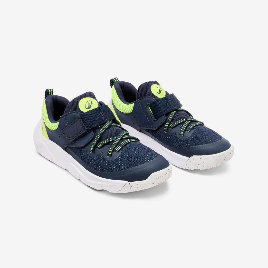 Kids' Lightweight Rip-Tab and Elasticated Laces Shoes Playful Fast - Image 6