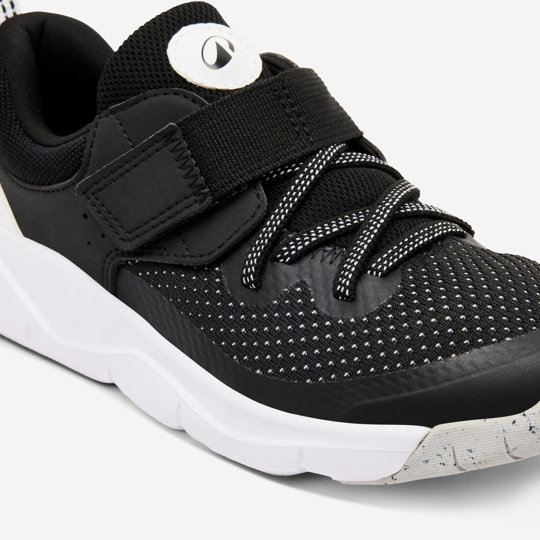Kids' Lightweight Rip-Tab and Elasticated Laces Shoes Playful Fast - Image 7